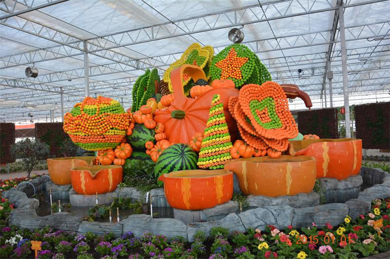 廣西玉林“五彩田園”農(nóng)業(yè)嘉年華(圖2) 4溫室景觀.JPG